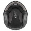 Uvex Instinct Visor, skihjelm med visir, navy