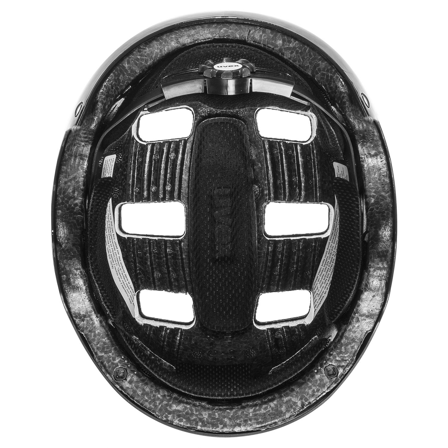 Uvex kid 3, casque de vélo, junior, noir