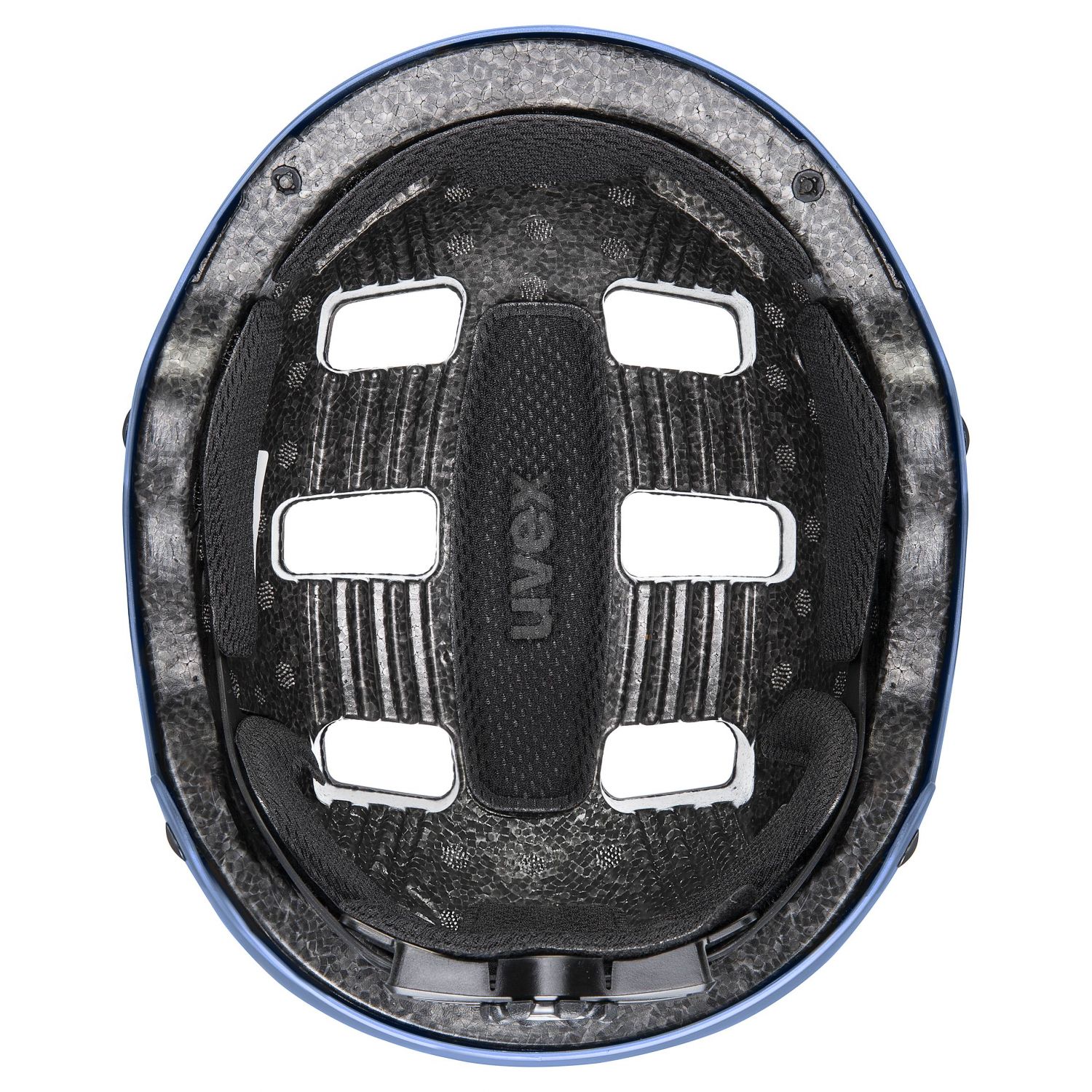 Uvex kid 3, Fahrradhelm, Junior, blau/gelb