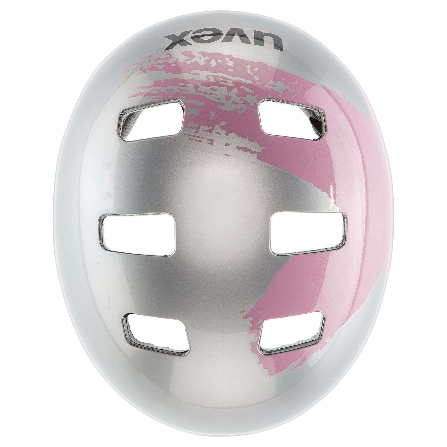 Uvex kid 3, Fahrradhelm, Junior, silber/pink