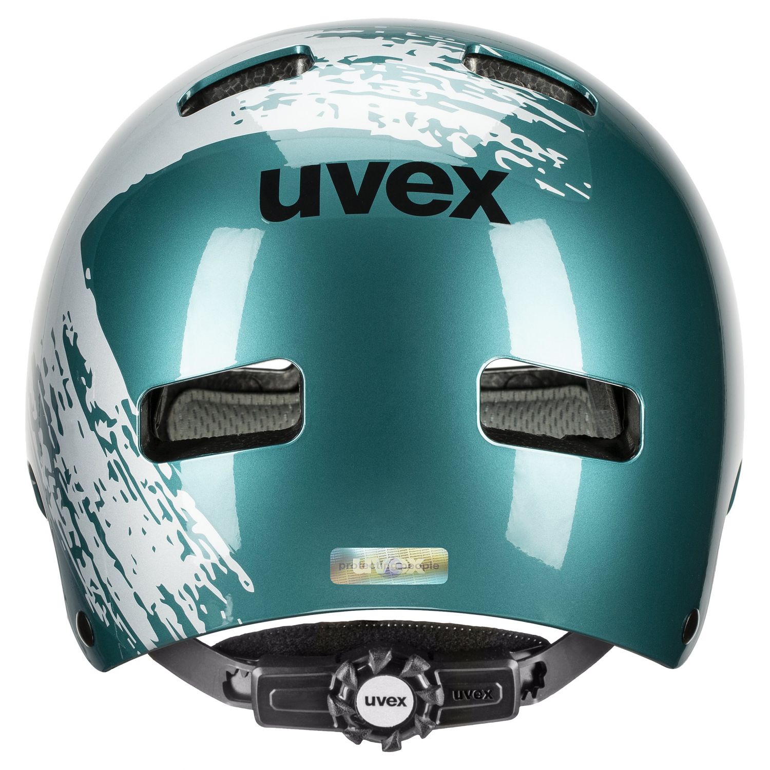 Uvex kid 3, Fahrradhelm, Junior, türkis/silber