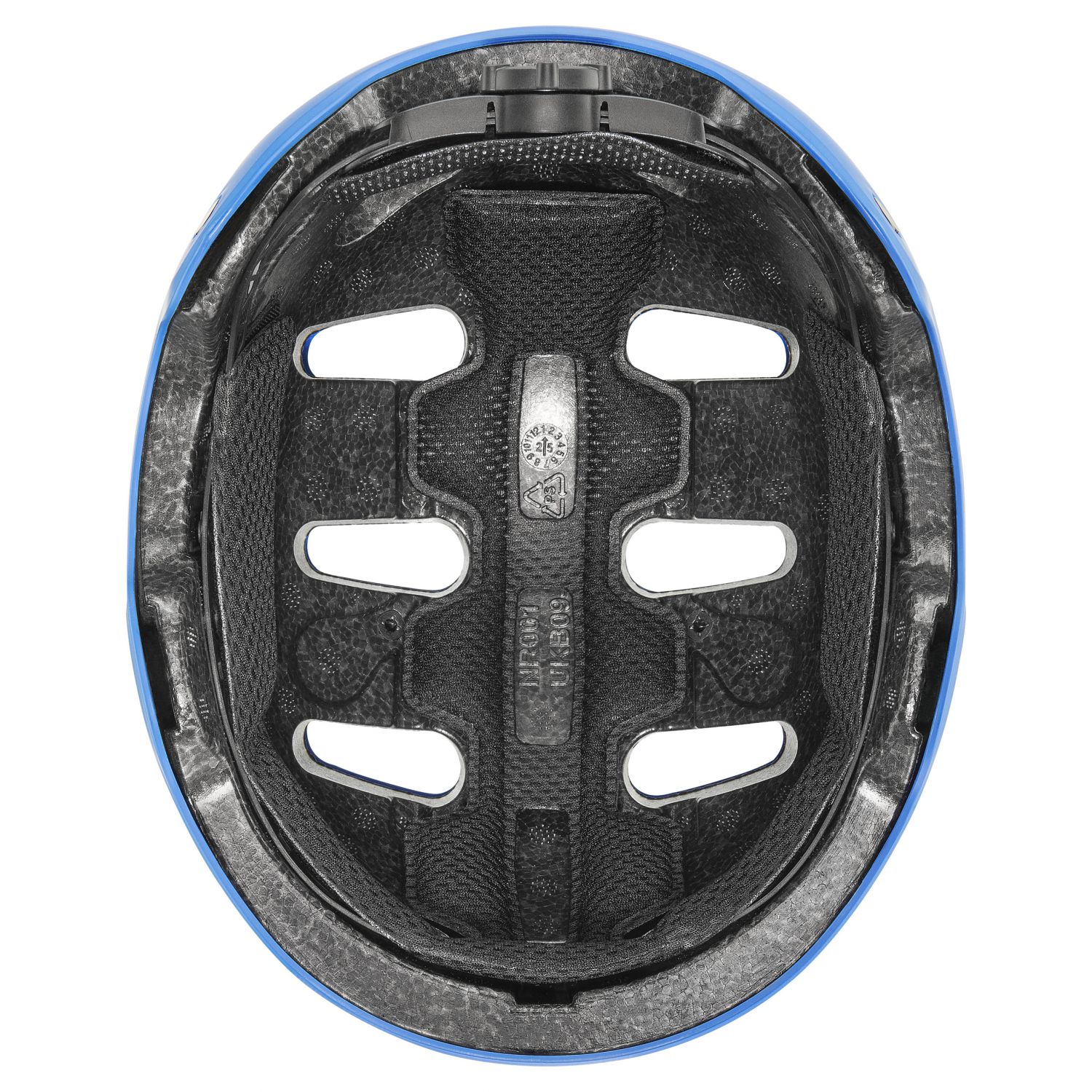 Uvex Kid 4, casco da bici, junior, blu