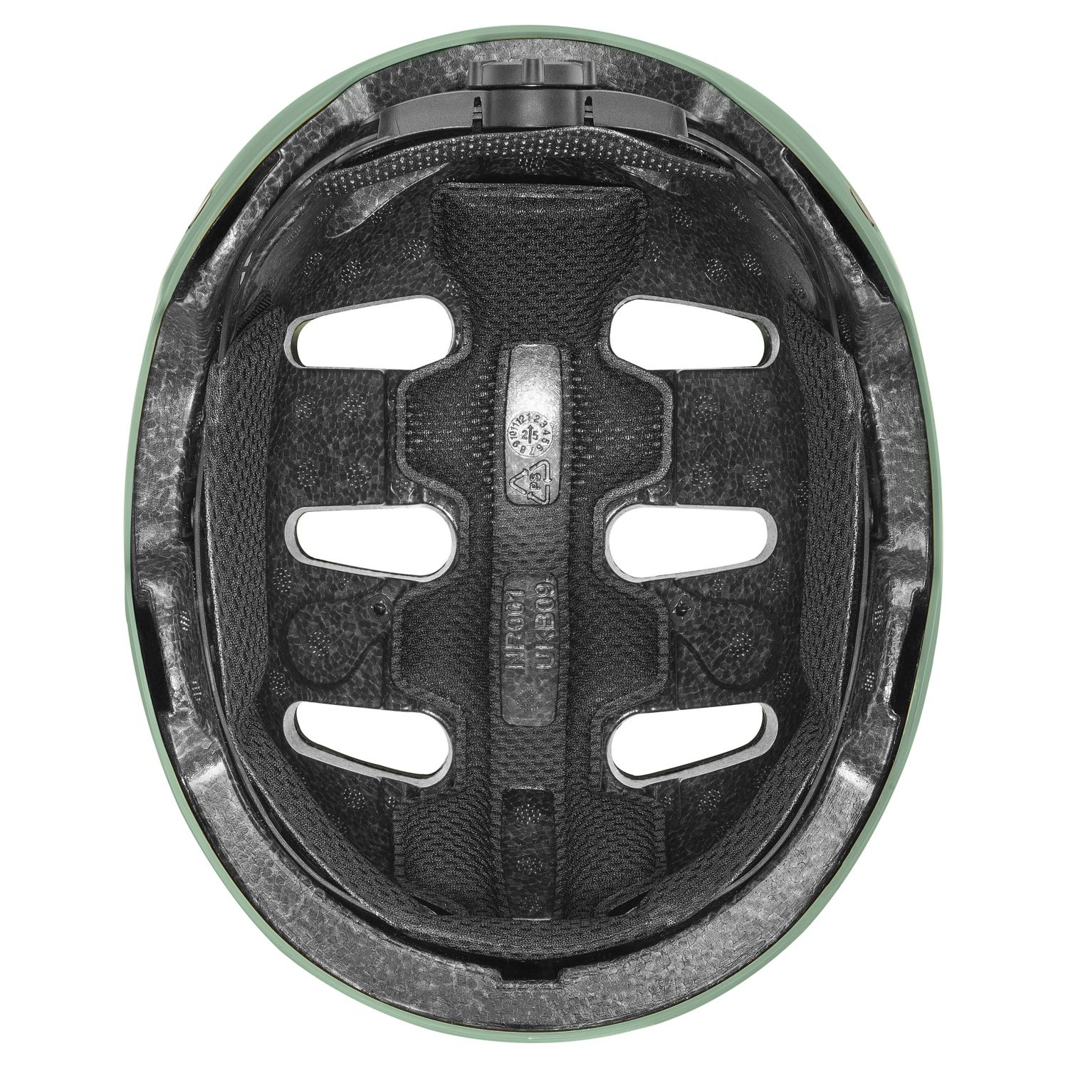 Uvex Kid 4 Style, casco de bicicleta, junior, verde/naranja