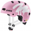 Uvex Kid 4 Style MIPS, cyklistická prilba, junior, ružová