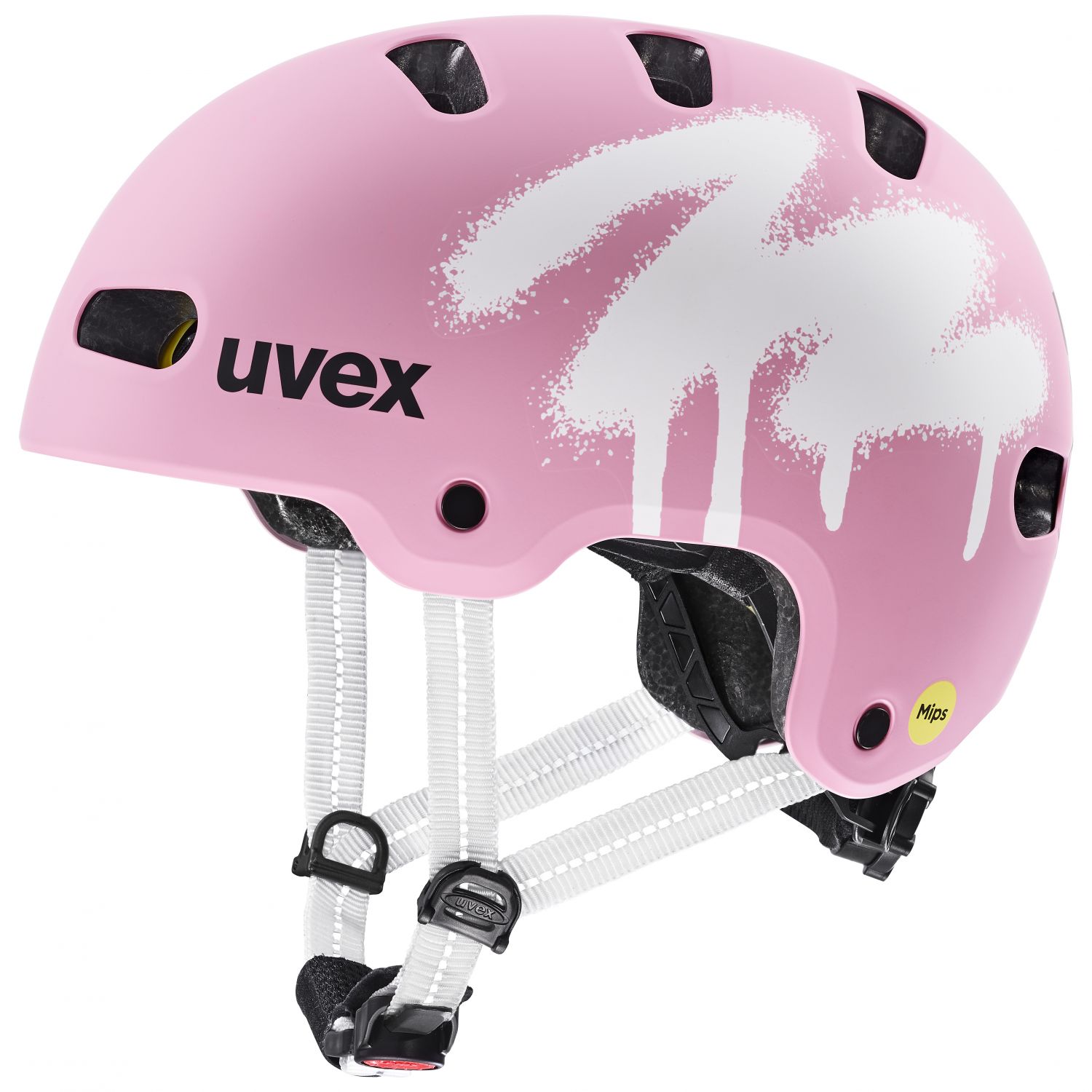 Uvex Kid 4 Style MIPS, cyklistická prilba, junior, ružová