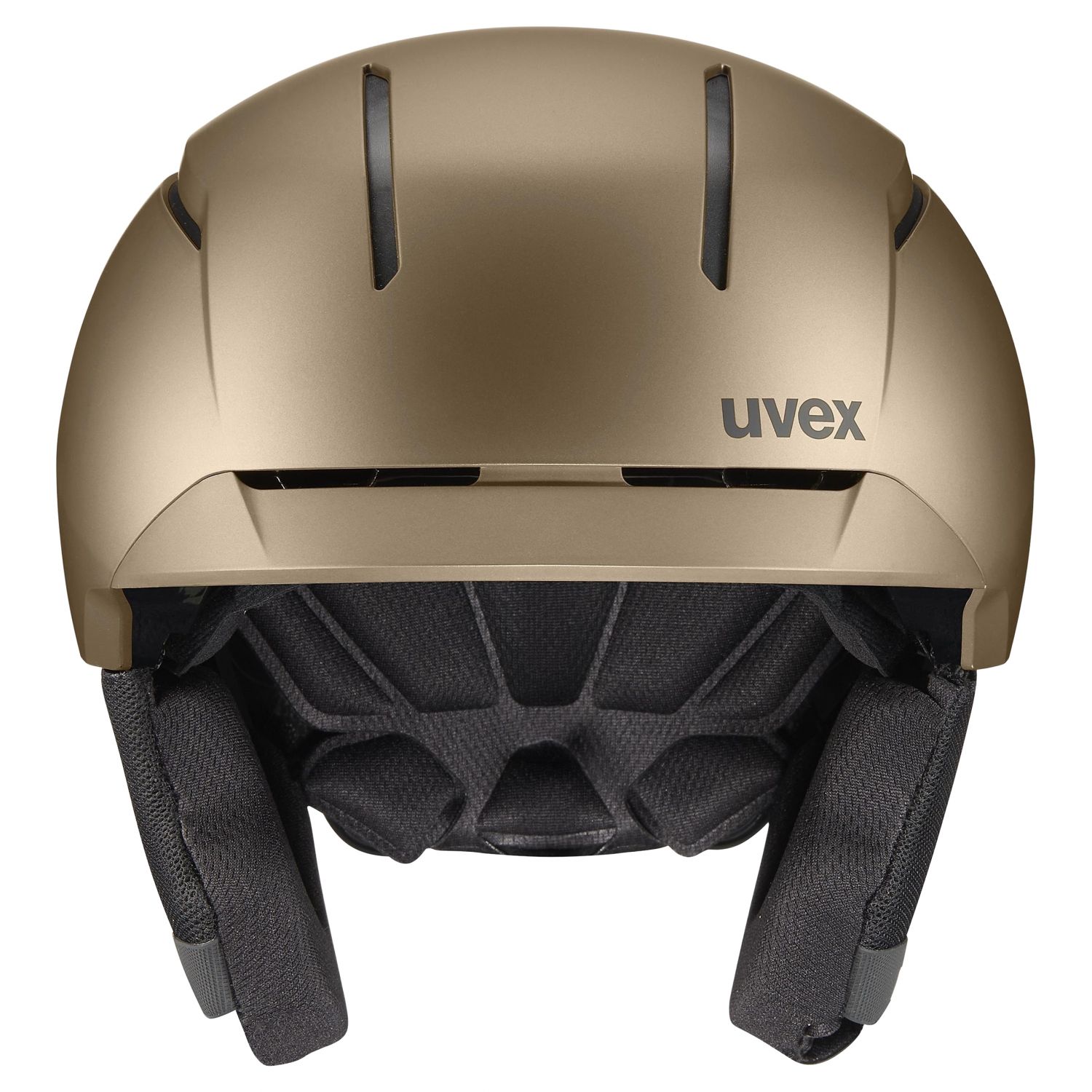 Uvex Levitate MIPS, kask narciarski, Brązowy