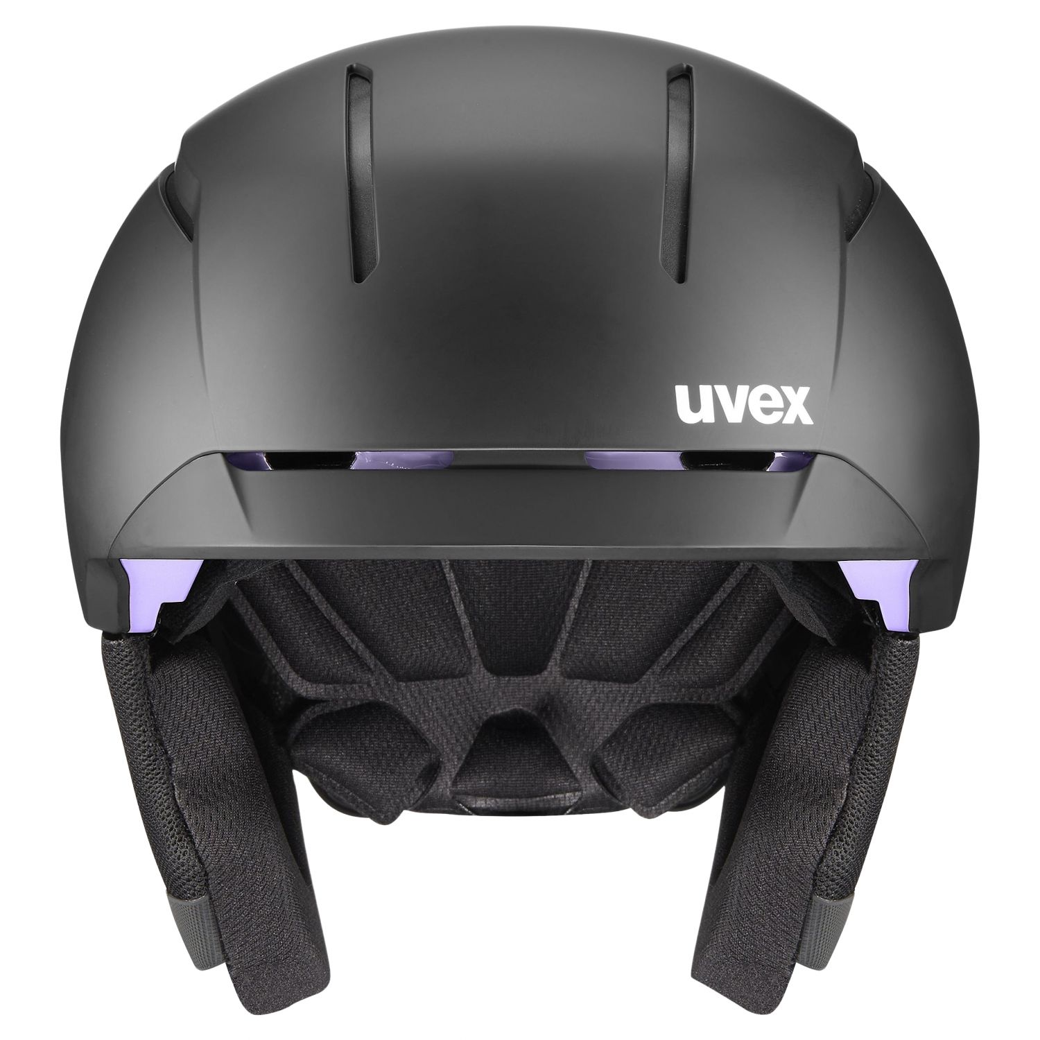 Uvex Levitate MIPS, ski helmet, black/cool lavender matt