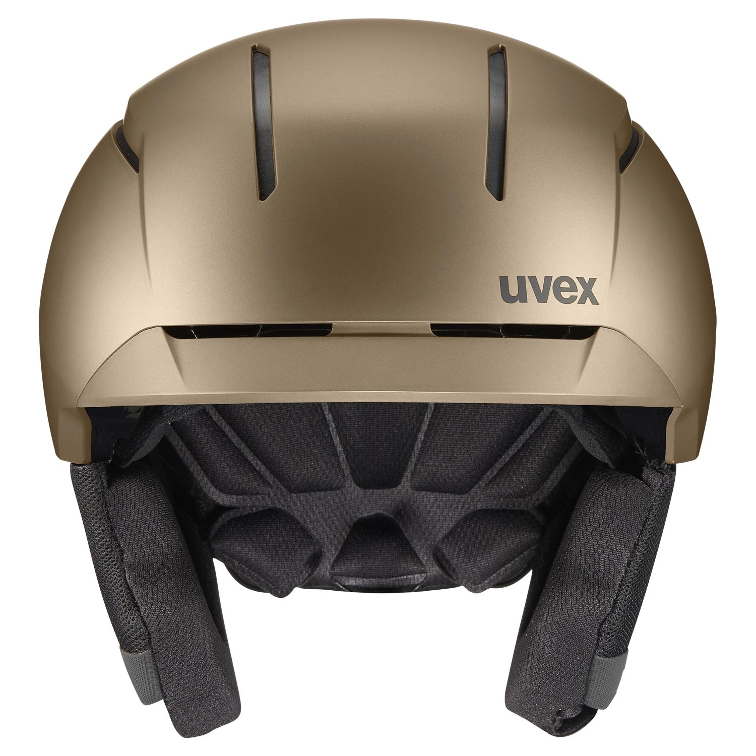 Uvex Levitate MIPS, ski helmet, brown/black matt