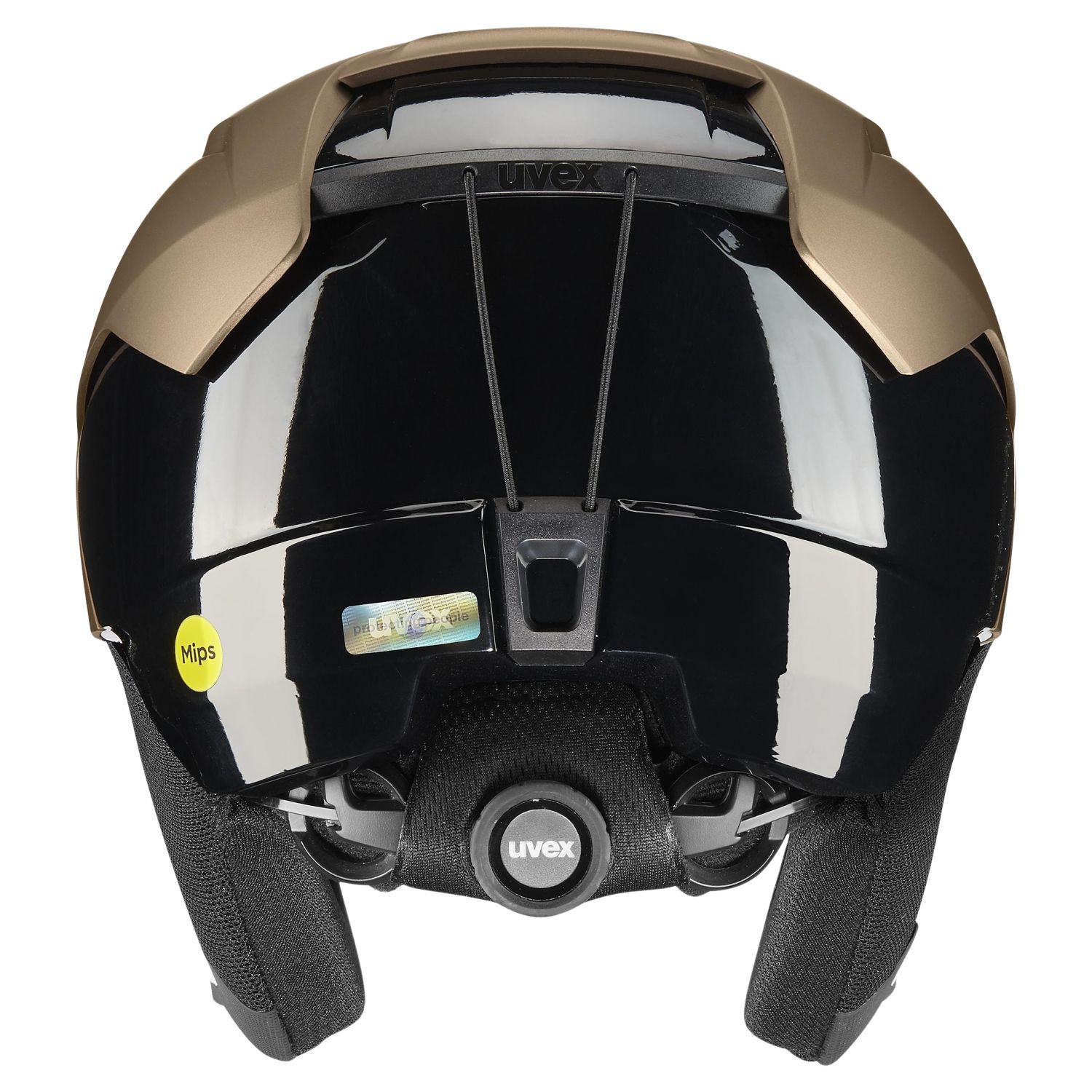 Uvex Levitate MIPS, ski helmet, brown/black matt