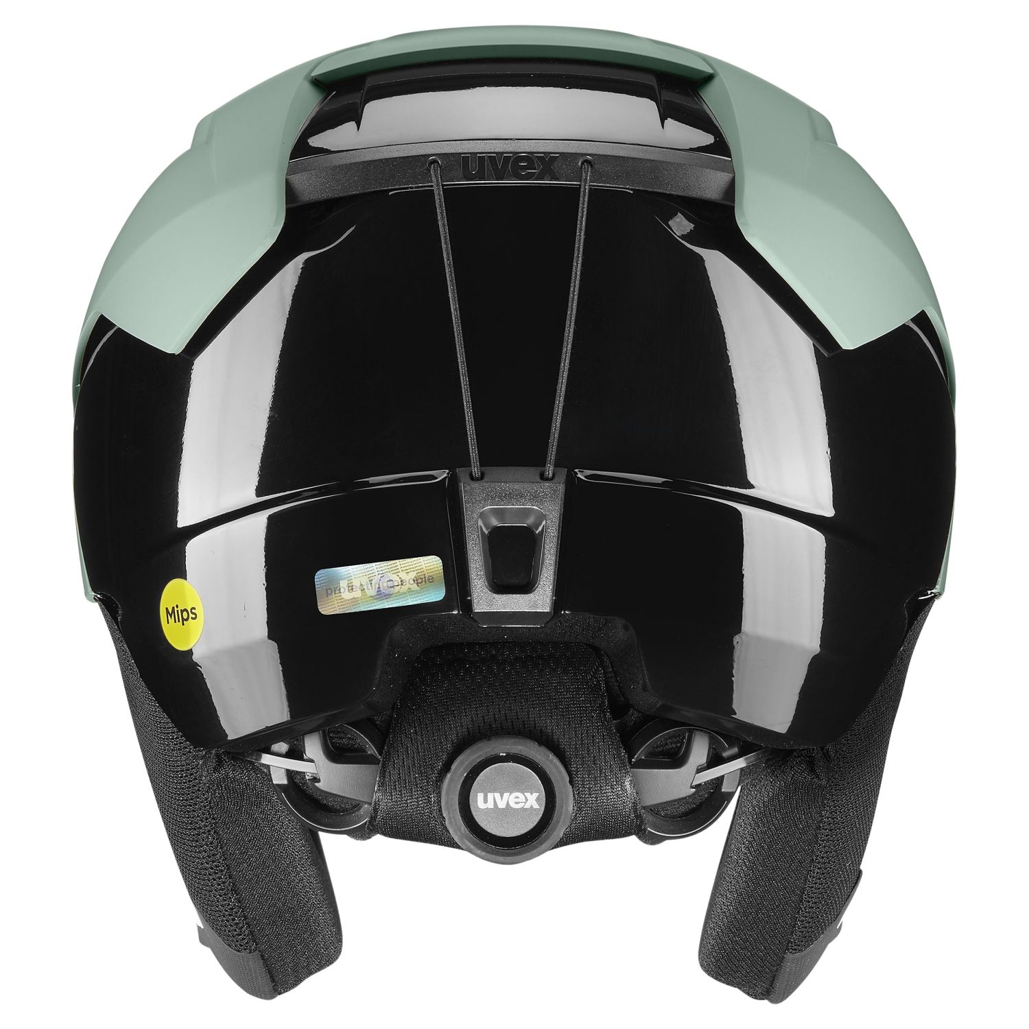Uvex Levitate MIPS, ski helmet, oxid green/black matt