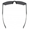 Uvex LGL 42, Sonnenbrille, schwarz/transparent