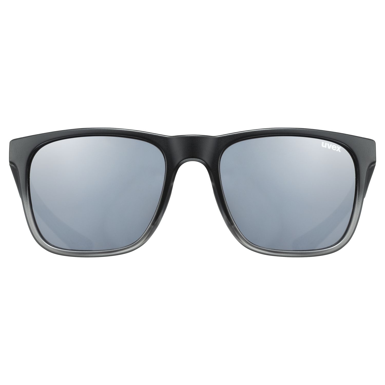 Uvex LGL 42, Sonnenbrille, schwarz/transparent