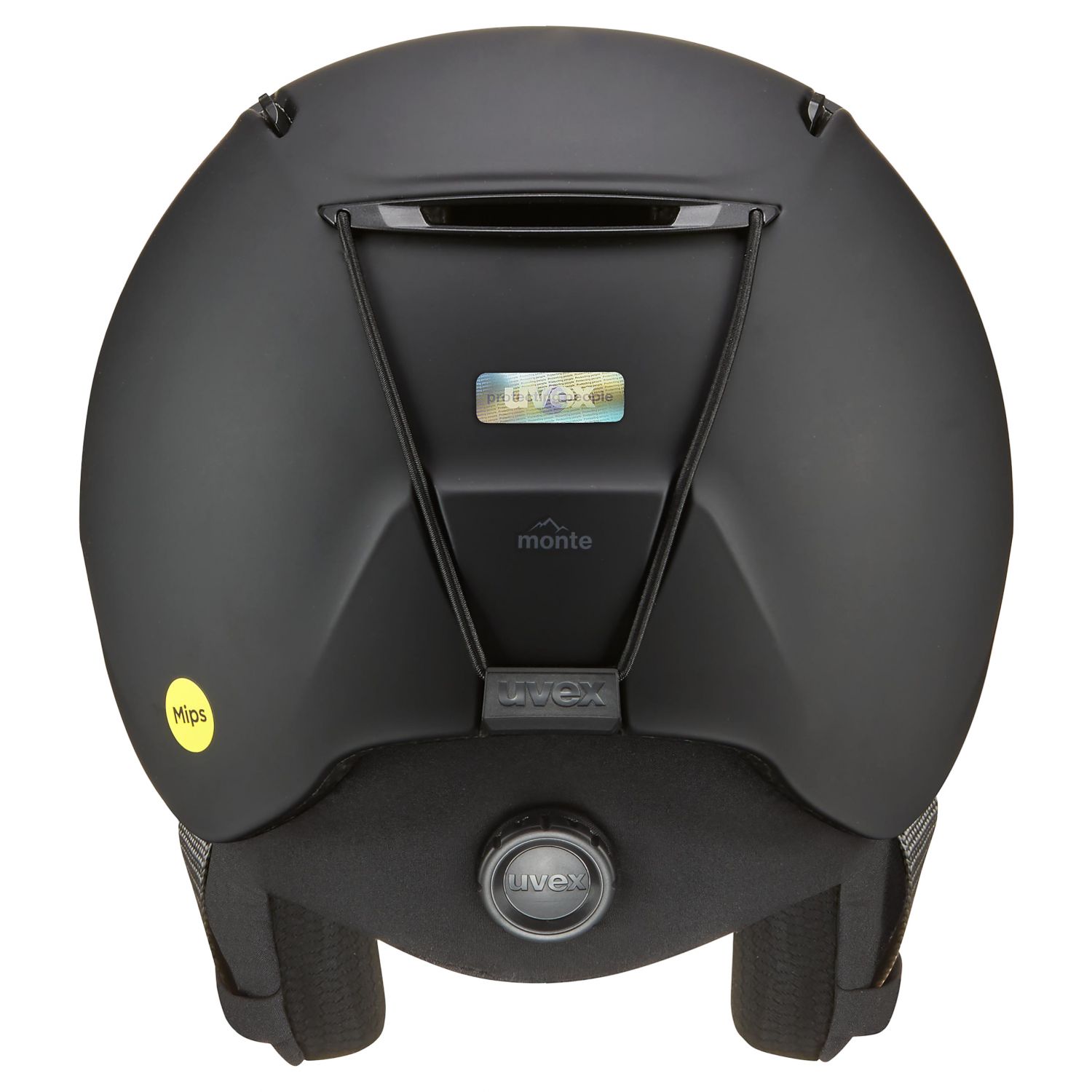 Uvex Monte LT MIPS, capacete de esqui, preto