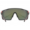 Uvex mtn perform, Sonnenbrille, schwarz/rot