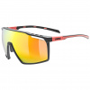 Uvex mtn perform, sunglasses, black/red