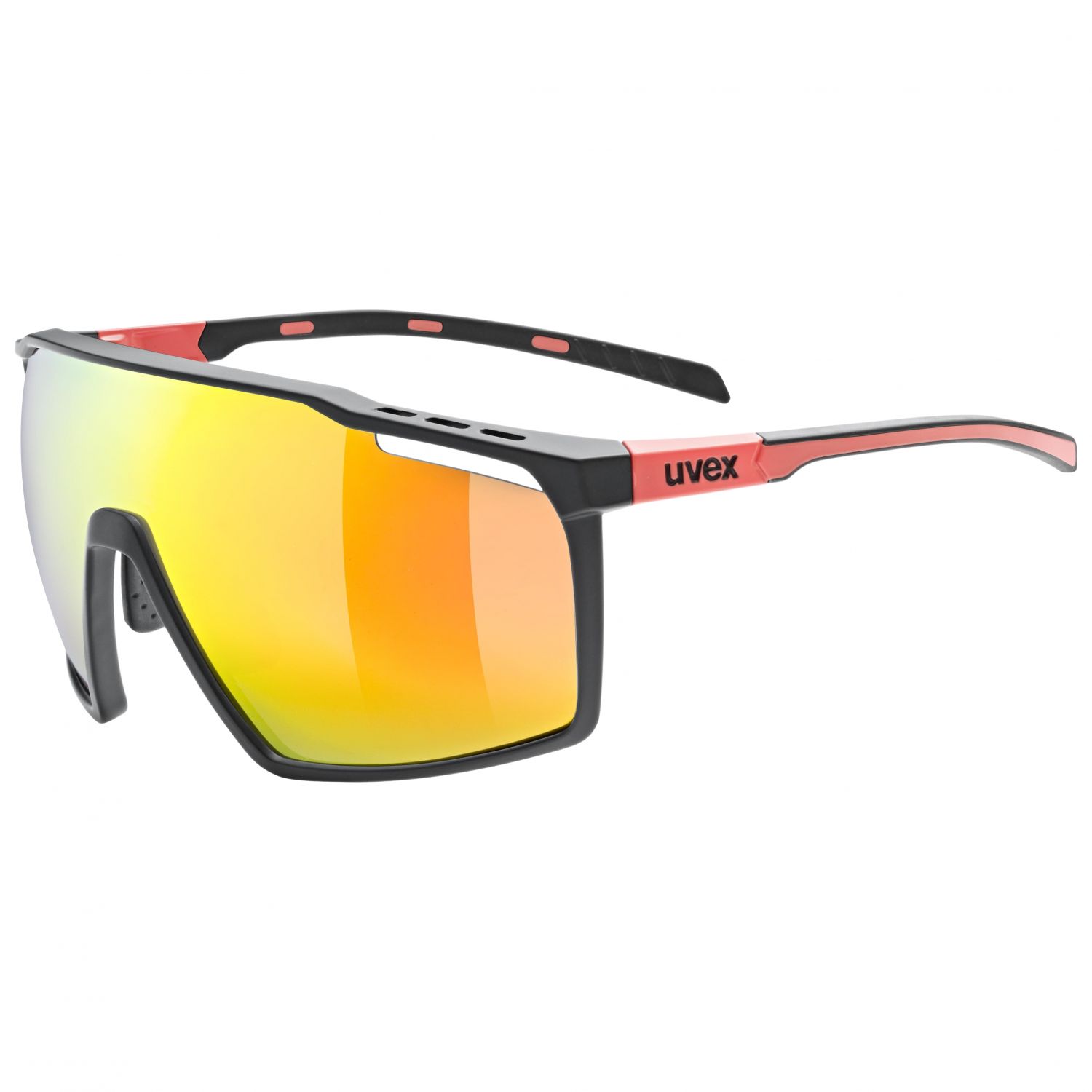 Uvex mtn perform, sunglasses, black/red