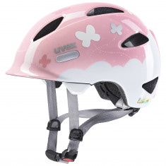 Uvex oyo style, bike helmet, junior, butterfly pink