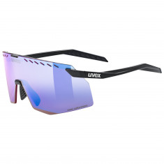 Uvex Pace Stage CV, lunettes de soleil, noir/bleu
