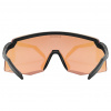 Uvex Pace Stage CV, okulary przeciws?oneczne, czarne/niebieskie