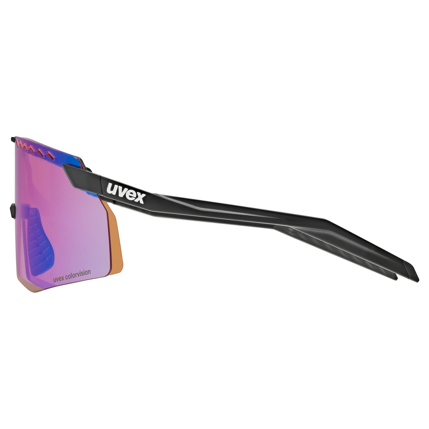 Uvex Pace Stage CV, sunglasses, black/blue