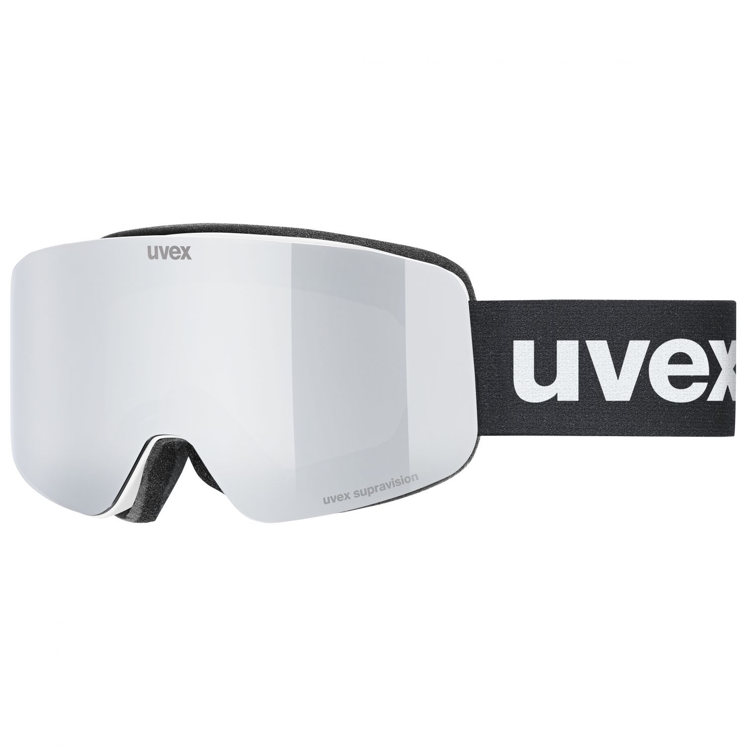 Uvex pwdr FM, gafas de esquí, junior, negro/blanco
