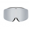 Uvex pwdr FM, gafas de esquí, junior, negro/blanco