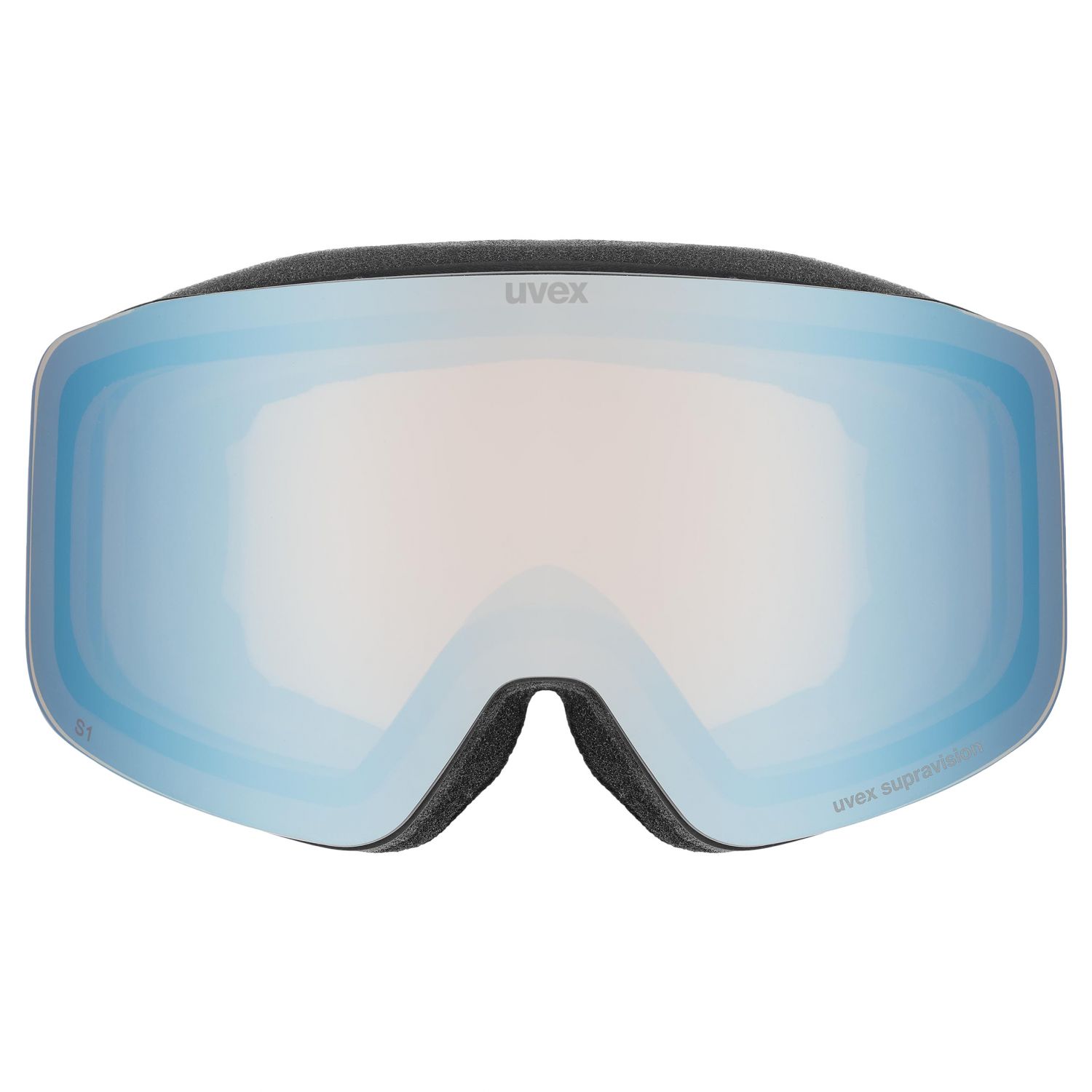 Uvex Pwdr FM, lyžařské brýle, černé