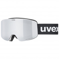 Uvex pwdr FM, maschera da sci, junior, nero/bianco