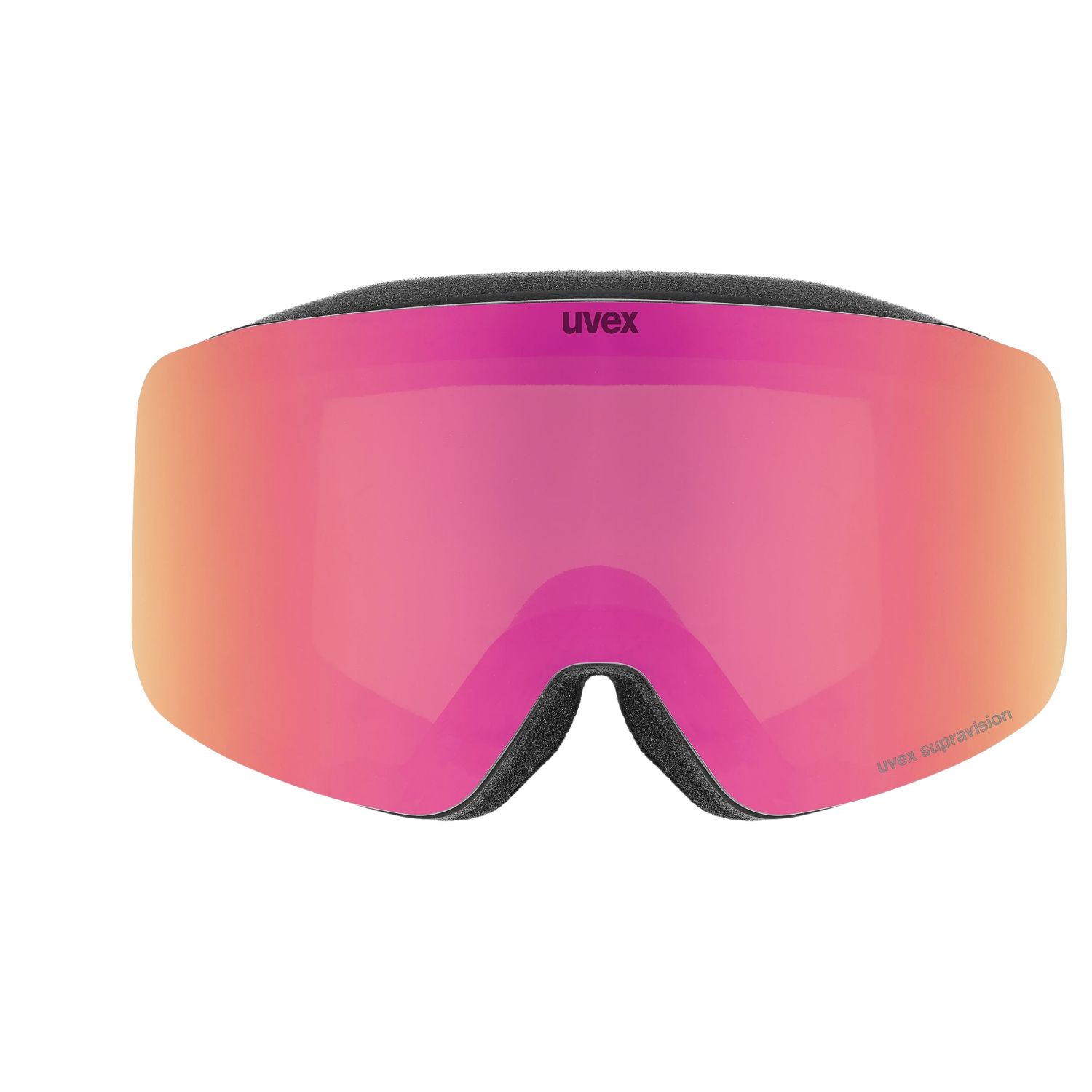 Uvex pwdr FM, masque de ski, junior, noir/rose