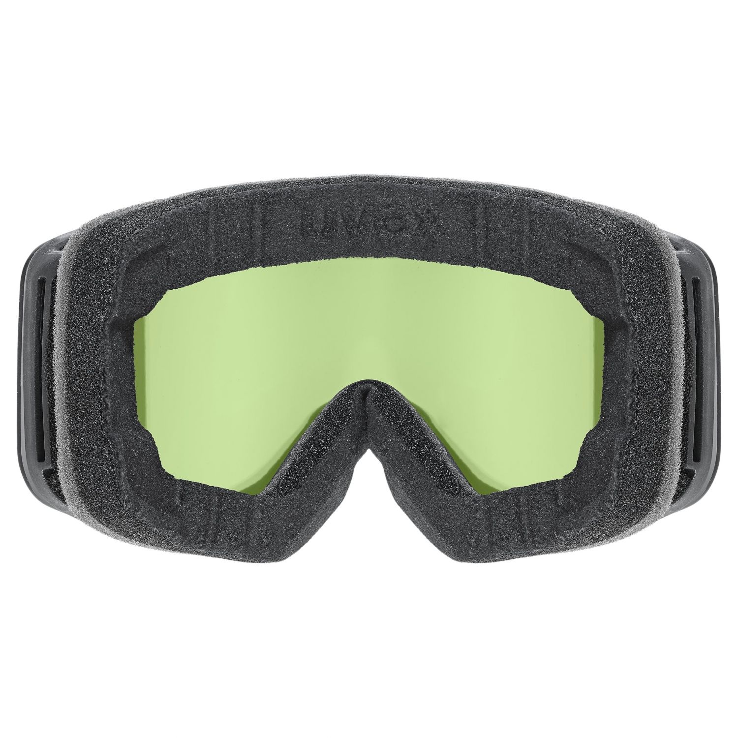 Uvex pwdr FM, masque de ski, junior, noir/rouge