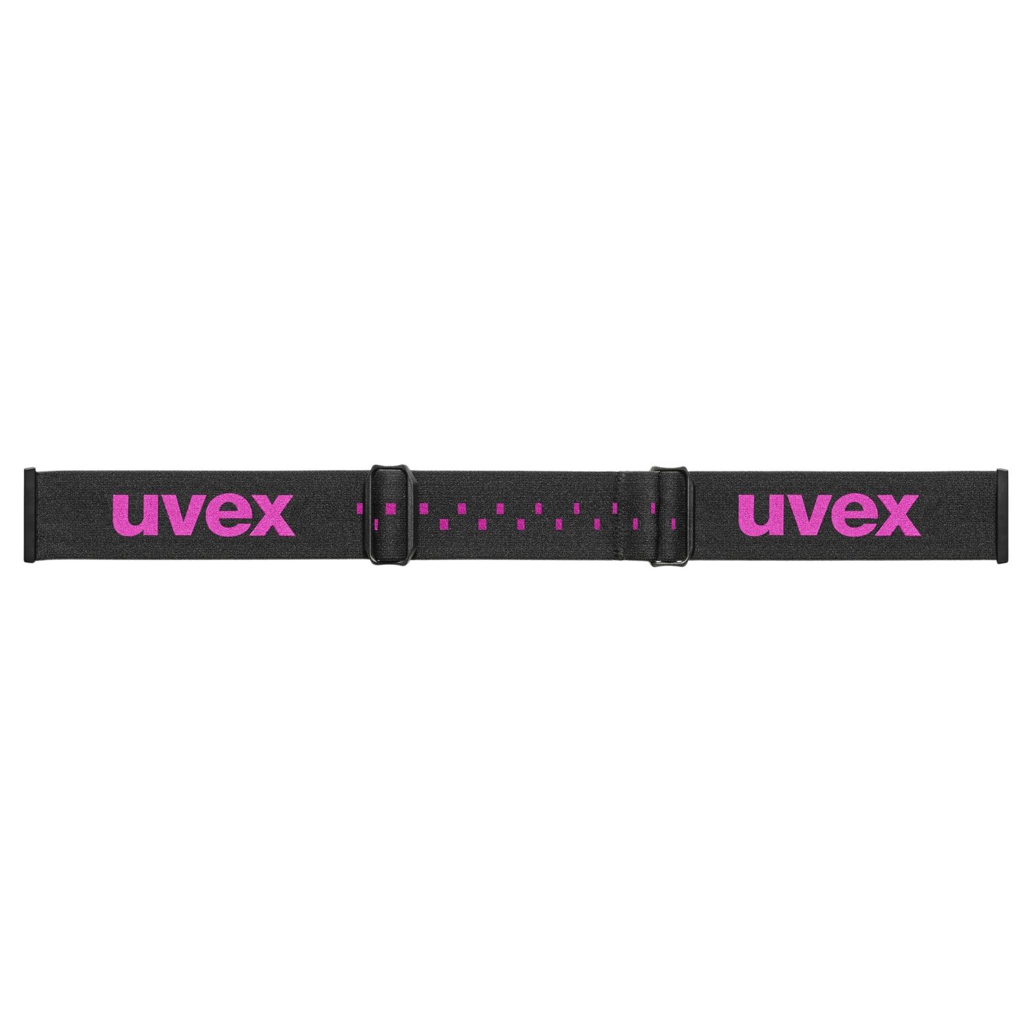 Uvex pwdr FM, ski bril, junior, zwart/roze