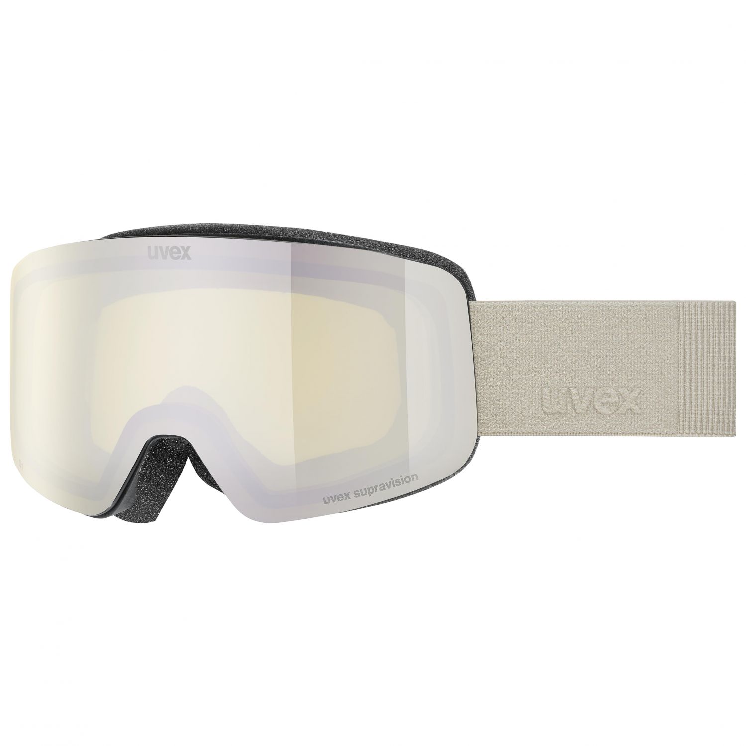 Uvex Pwdr FM, ski goggles, black