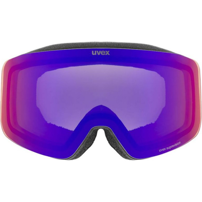 Uvex pwdr FM, Skibriller, Junior, Black Matt