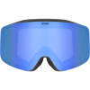 Uvex pwdr FM, Skibriller, Junior, Black Matt/Blue