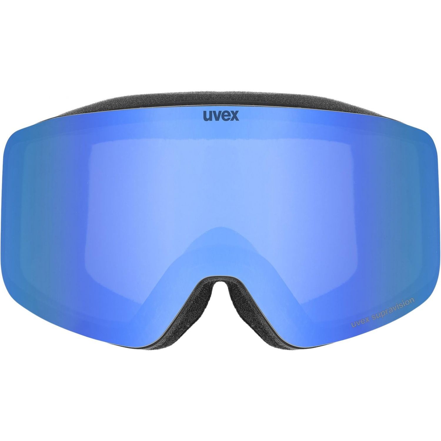 Uvex pwdr FM, Skibriller, Junior, Black Matt/Blue