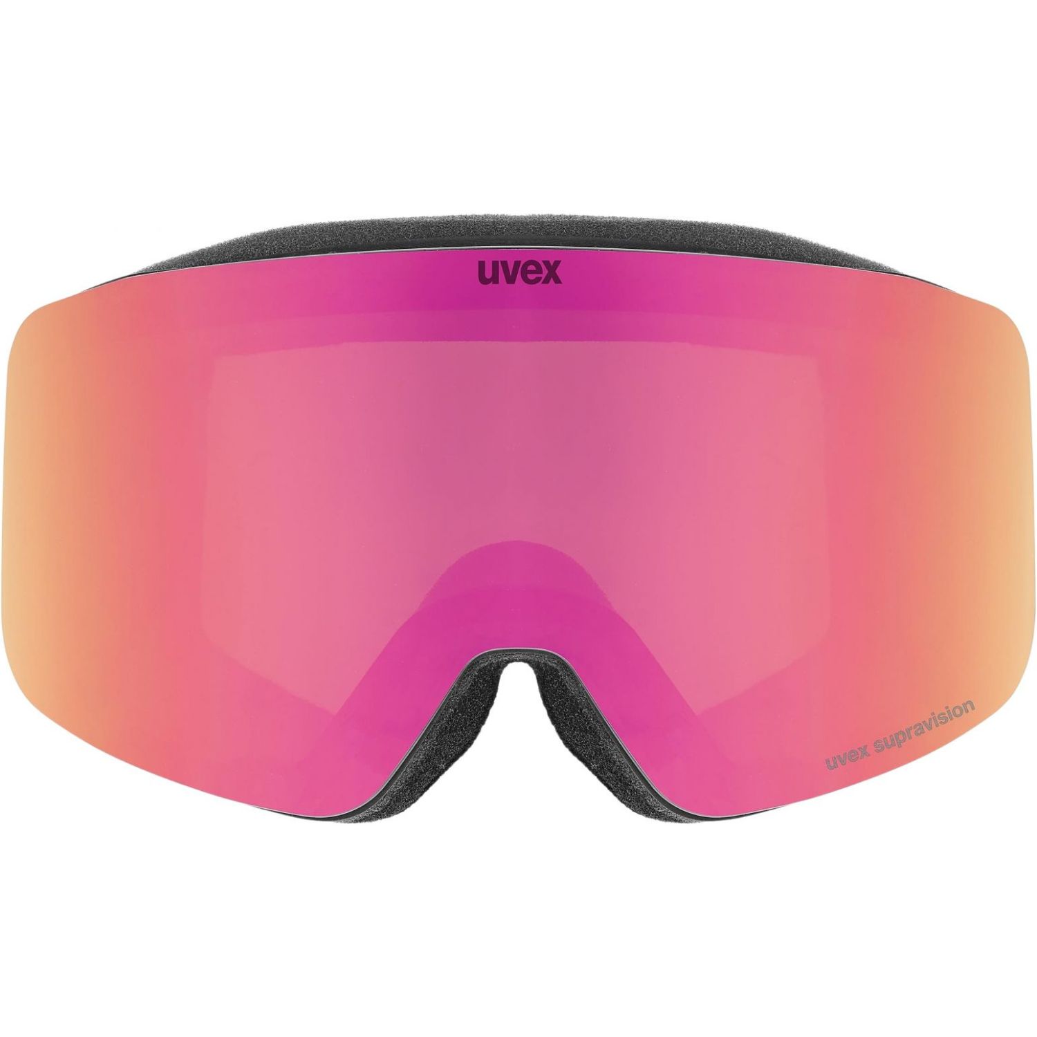 Uvex pwdr FM, Skibriller, Junior, Black Matt/Pink