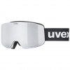 Uvex pwdr FM, Skibriller, Junior, Black White/Silver