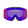 Uvex pwdr FM, skibriller, junior, sort
