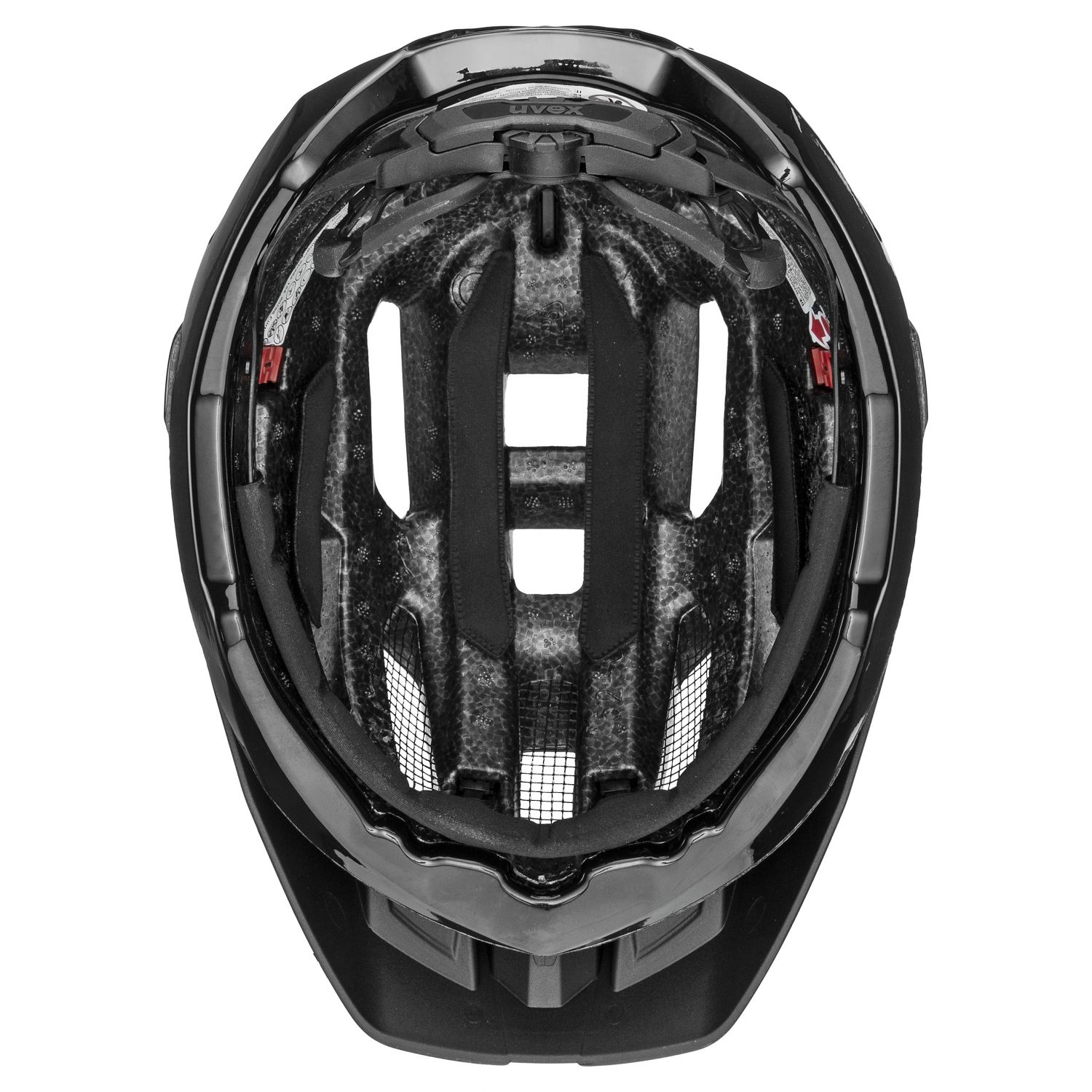 Uvex quatro, Fahrradhelm, schwarz