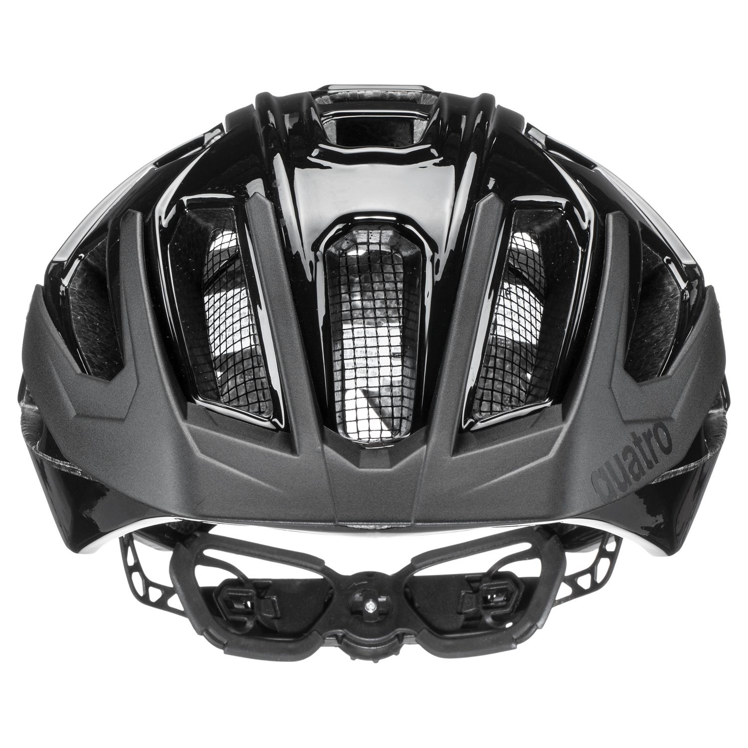 Uvex quatro, Fahrradhelm, schwarz