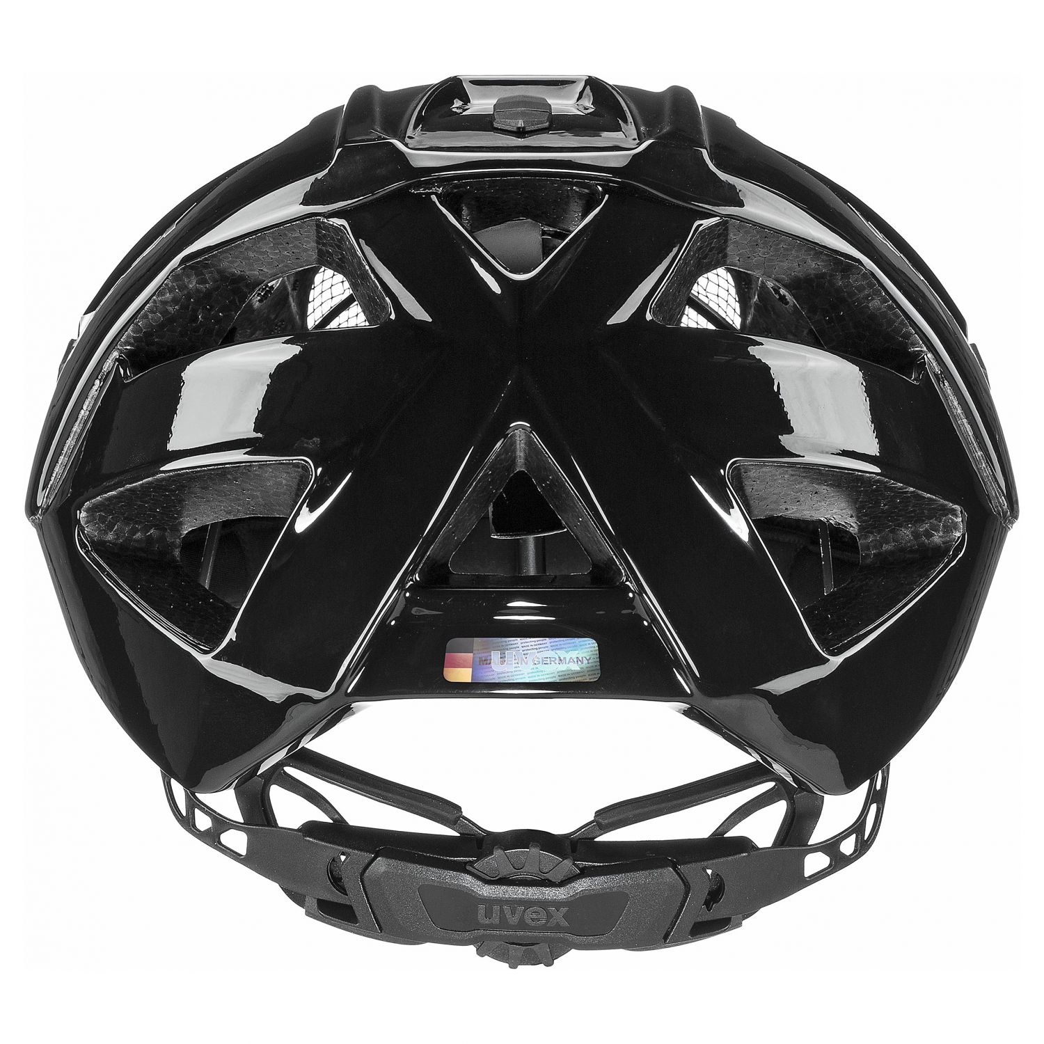 Uvex quatro, Fahrradhelm, schwarz