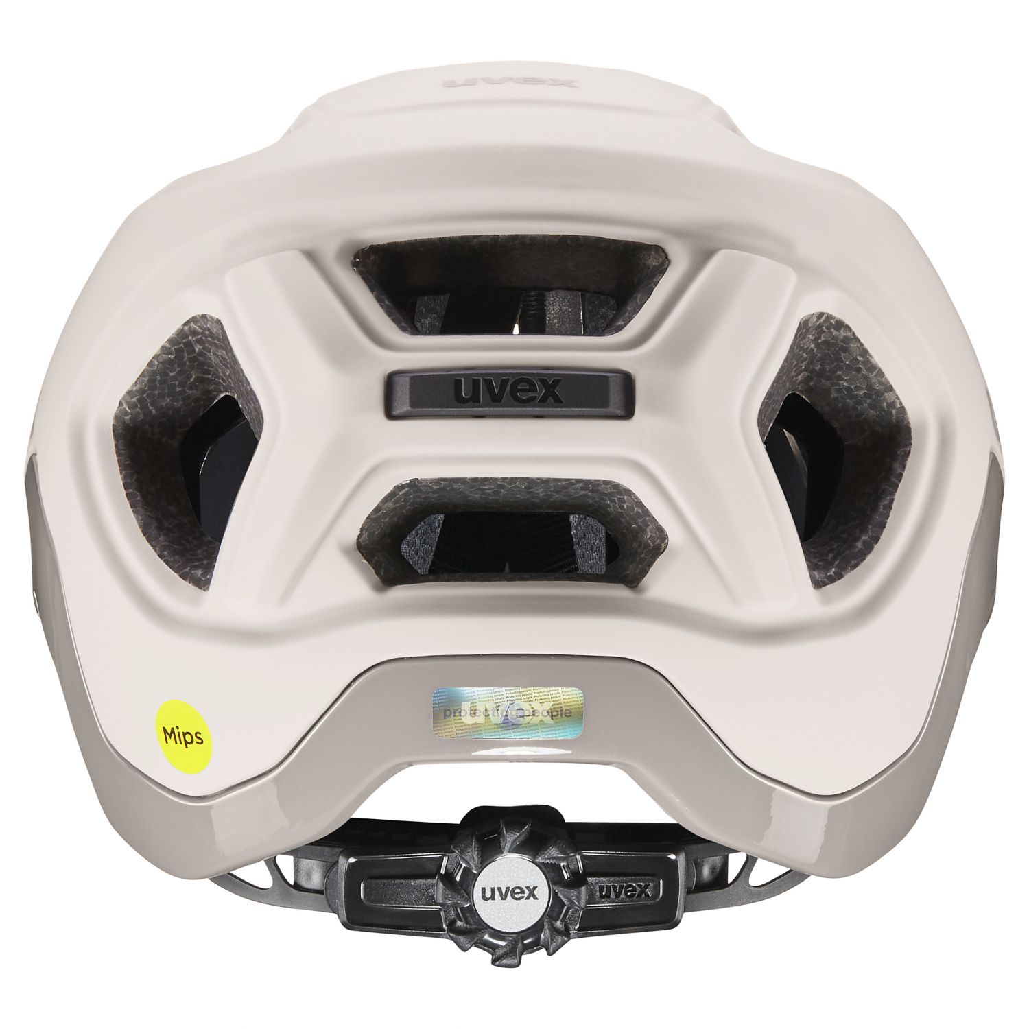 Uvex React MIPS, casco da ciclismo, grigio