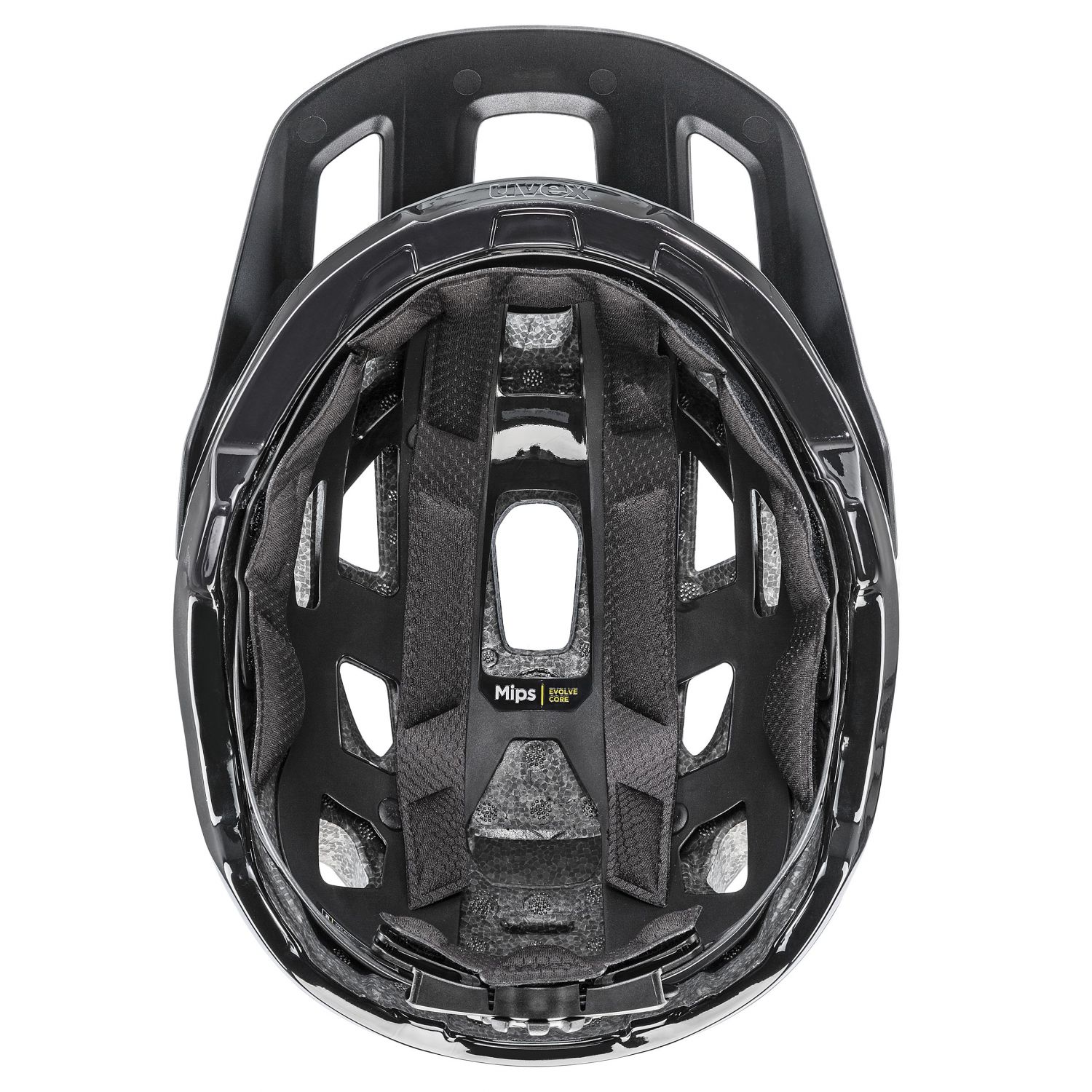 Uvex react MIPS, Fahrradhelm, schwarz