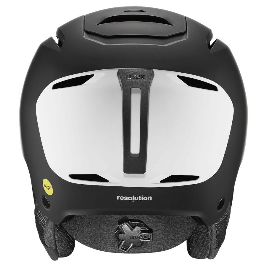 Uvex Resolution MIPS, ski helmet, white-black matt