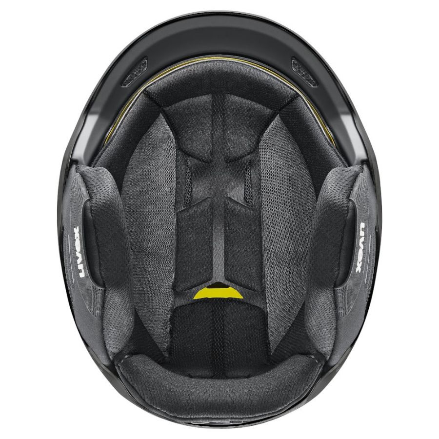 Uvex Resolution MIPS, Skihelm, schwarz/weiß