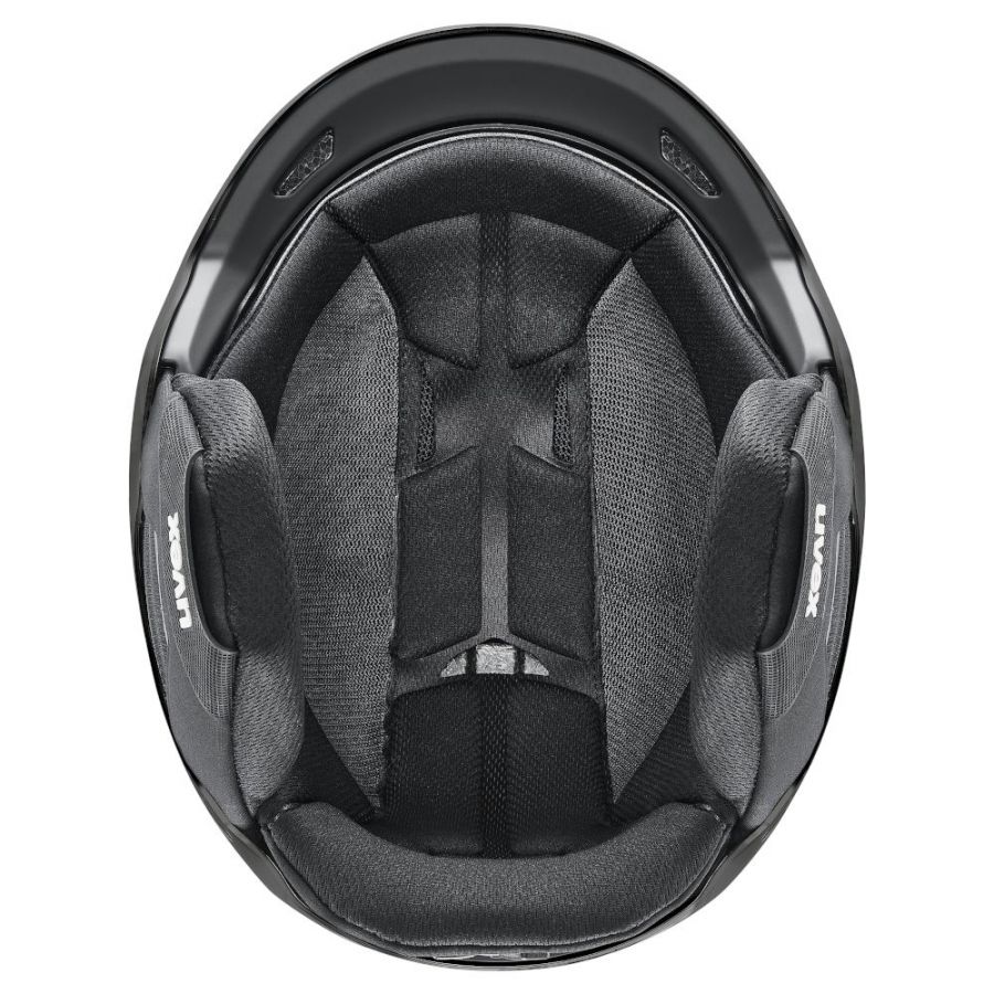 Uvex Resolution, Skihjelm, Black-Electrum Grad Matt