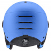 Uvex Rocket JR Visor, visor helmet, junior, blue mat