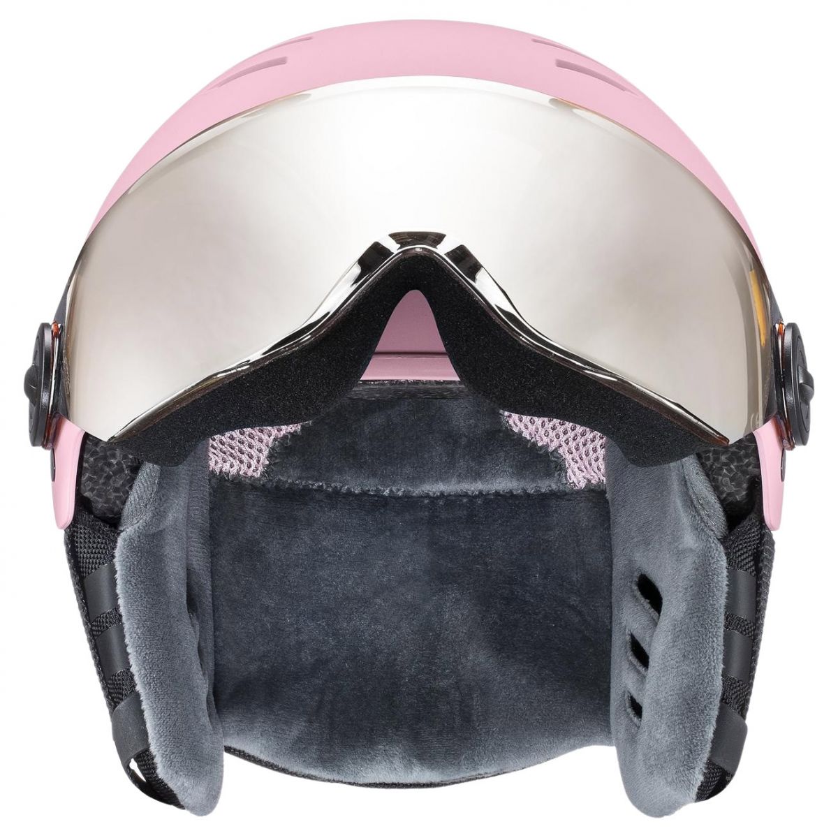 Uvex Rocket JR Visor, visor helmet, junior, pink confetti mat