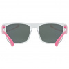Uvex rookie, óculos de sol, juvenil, transparente/rosa