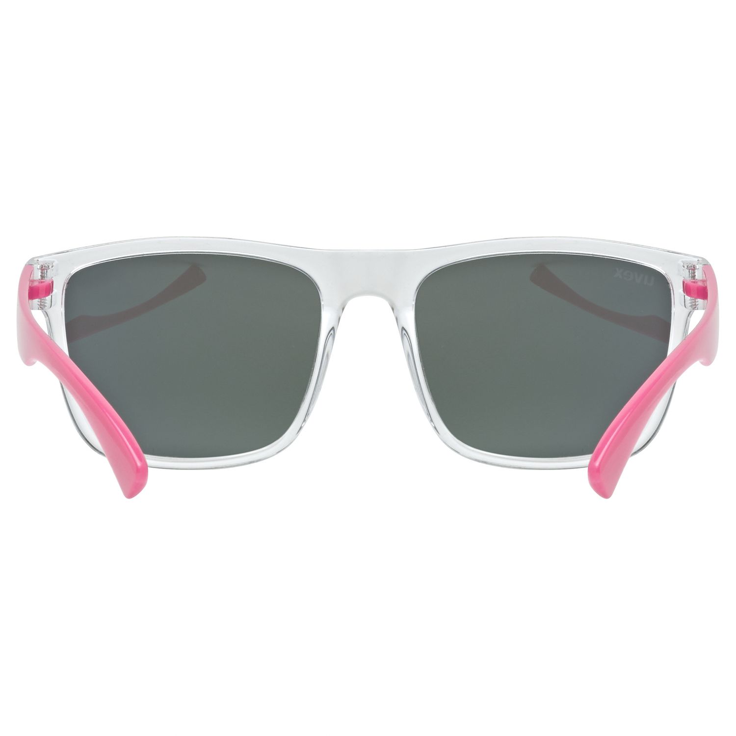 Uvex rookie, óculos de sol, juvenil, transparente/rosa
